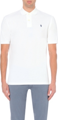 RALPH LAUREN Classic weathered mesh polo shirt