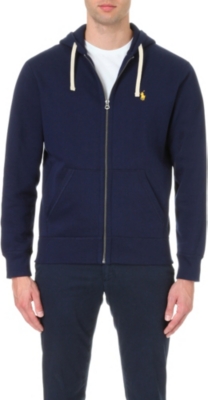 RALPH LAUREN Waffle&ndash;lined hoody