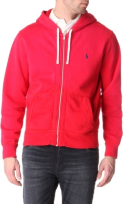 RALPH LAUREN Zip-up fleece hoody