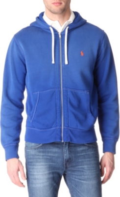 RALPH LAUREN Zip-up fleece hoody