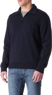 RALPH LAUREN Zip-collar jumper