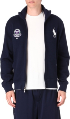 RALPH LAUREN Wimbledon zip-up sweatshirt