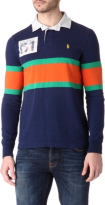 RALPH LAUREN Rugby long-sleeved polo shirt
