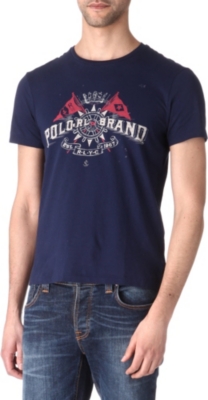 RALPH LAUREN Custom-fit graphic t-shirt