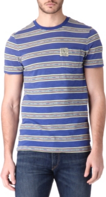 RALPH LAUREN Multi-stripe t-shirt