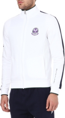 RALPH LAUREN Wimbledon zip-up sweatshirt