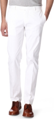 RALPH LAUREN Slim-fit preppy trousers