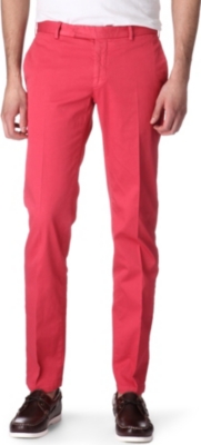 RALPH LAUREN Slim-fit preppy trousers