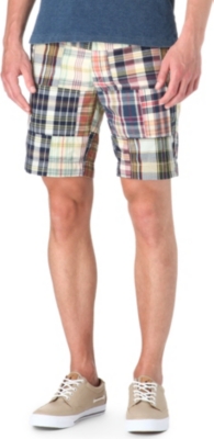 RALPH LAUREN Checked slim-fit shorts
