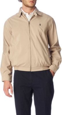 RALPH LAUREN Bi-swing windbreaker jacket