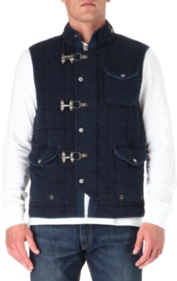 RALPH LAUREN Quilted-cotton gilet