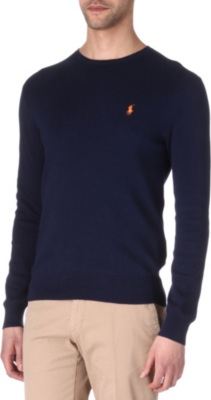 RALPH LAUREN Slim-fit Pima cotton jumper