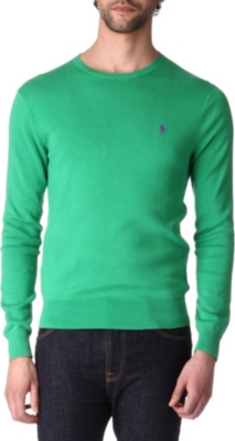 RALPH LAUREN Slim-fit Pima cotton jumper