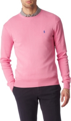 RALPH LAUREN Slim-fit Pima cotton jumper