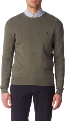 RALPH LAUREN Slim-fit Pima cotton jumper
