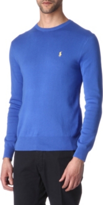 RALPH LAUREN Slim-fit Pima cotton jumper