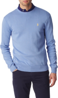 RALPH LAUREN Slim-fit Pima cotton jumper