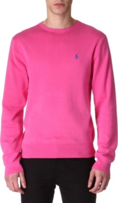 RALPH LAUREN Slim-fit Pima cotton jumper