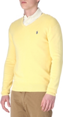 RALPH LAUREN Pima-cotton slim-fit jumper