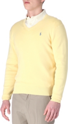 RALPH LAUREN Pima-cotton slim-fit jumper