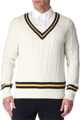 RALPH LAUREN Cricket cable-knit jumper