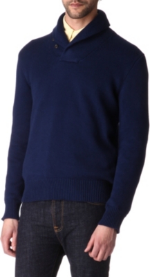 RALPH LAUREN Shawl-collar jumper