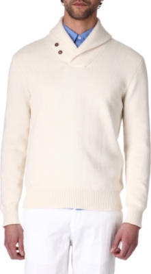 RALPH LAUREN Shawl-collar jumper
