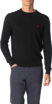 RALPH LAUREN Slim-fit crew-neck jumper