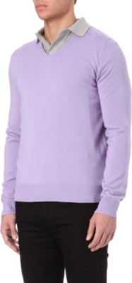 RALPH LAUREN V-neck cashmere jumper