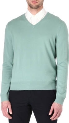 RALPH LAUREN V-neck cashmere jumper