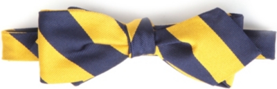 RALPH LAUREN Spencer striped bow tie