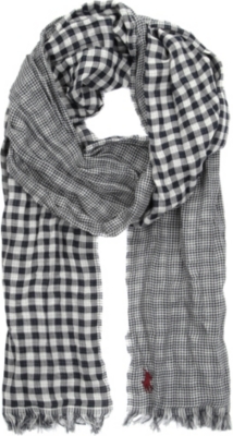 RALPH LAUREN Checked scarf