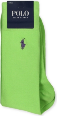 RALPH LAUREN Classic flat-knit socks