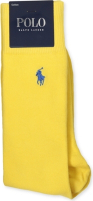 RALPH LAUREN Classic flat-knit socks