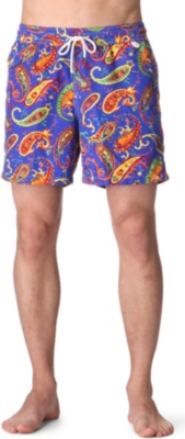 RALPH LAUREN Traveler paisley swim shorts