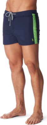 RALPH LAUREN Classic swim shorts (Nwp nvy/kw lime