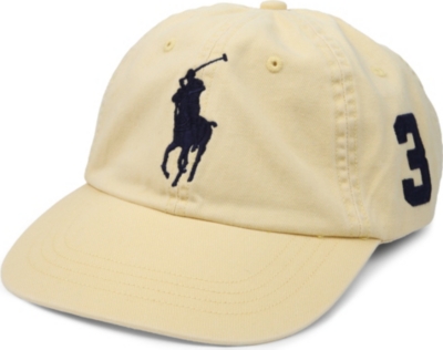 RALPH LAUREN Sun-washed Big Pony baseball cap