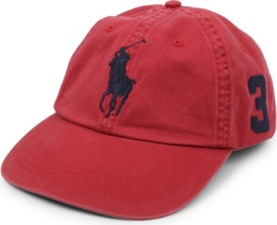 RALPH LAUREN Sun-washed Big Pony baseball cap