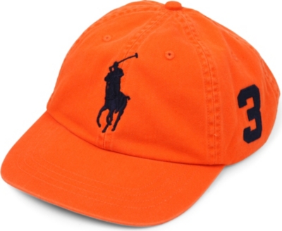 RALPH LAUREN Sun-washed Big Pony baseball cap