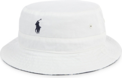 RALPH LAUREN Reversible beachside bucket hat