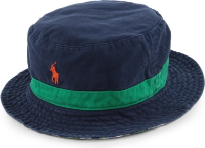 RALPH LAUREN Reversible beachside bucket hat