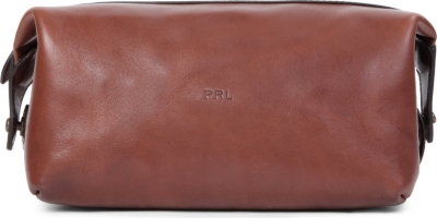 RALPH LAUREN Dopp kit leather wash bag
