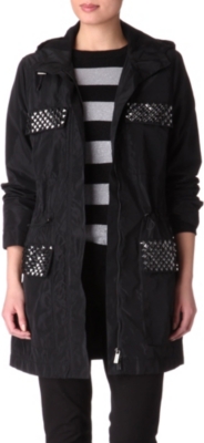 MICHAEL KORS Studded parka jacket