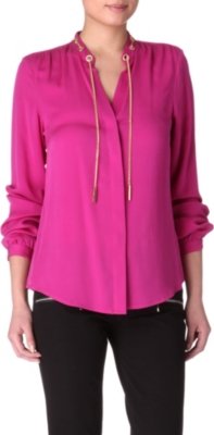 MICHAEL KORS Chain-embellished blouse