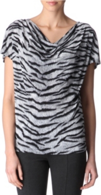 MICHAEL KORS Zebra-print top