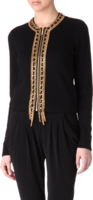 MICHAEL KORS Knitted chain cardigan