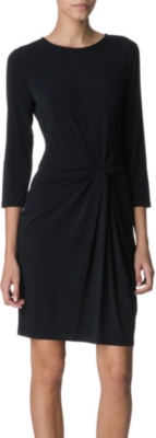 MICHAEL KORS Jersey knot-front dress