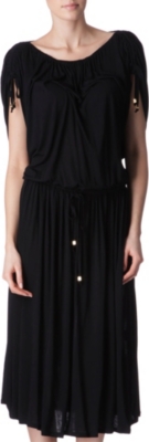 MICHAEL KORS Drawstring jersey dress
