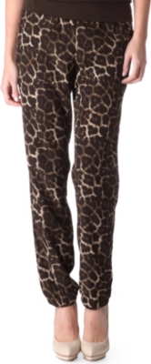 MICHAEL KORS Leopard trousers