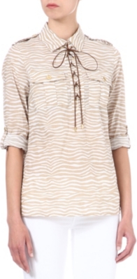 MICHAEL KORS Zebra shirt